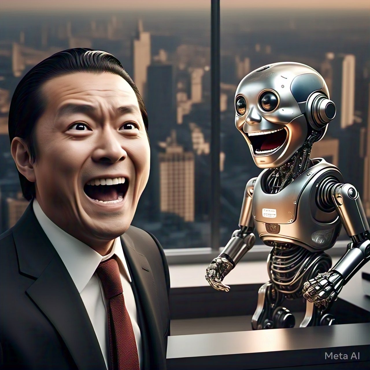 Persona sorprendida por falsas promesas de ganar dinero con inteligencia artificial