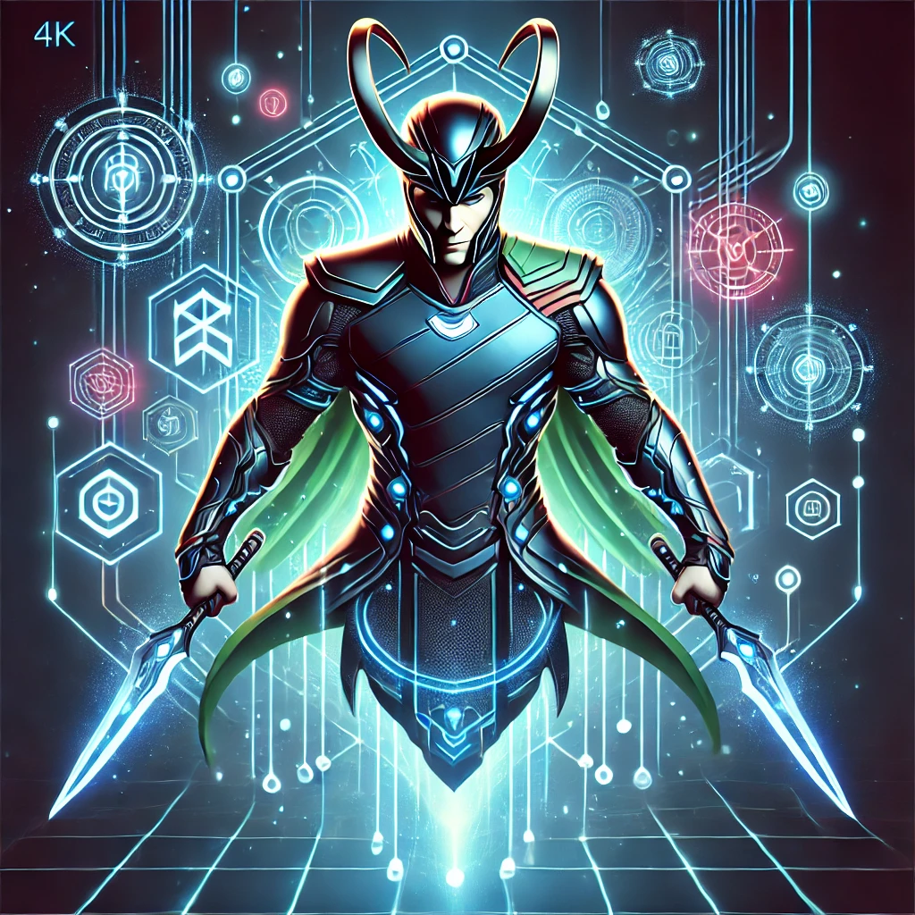 Loki observando a la humanidad