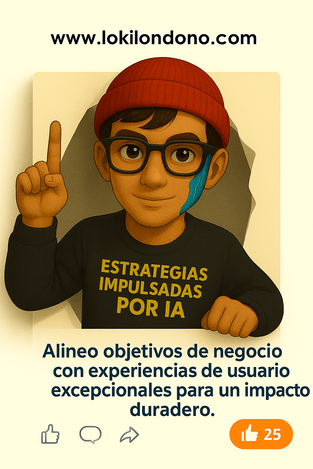 Ilustración de estrategias digitales impulsadas por IA